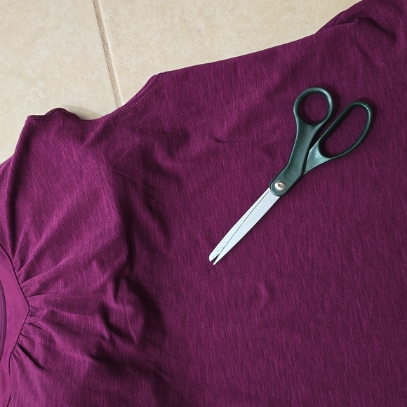 Athleta Marroon Tank Top with Built-in Bra- M - Picture 7 of 10